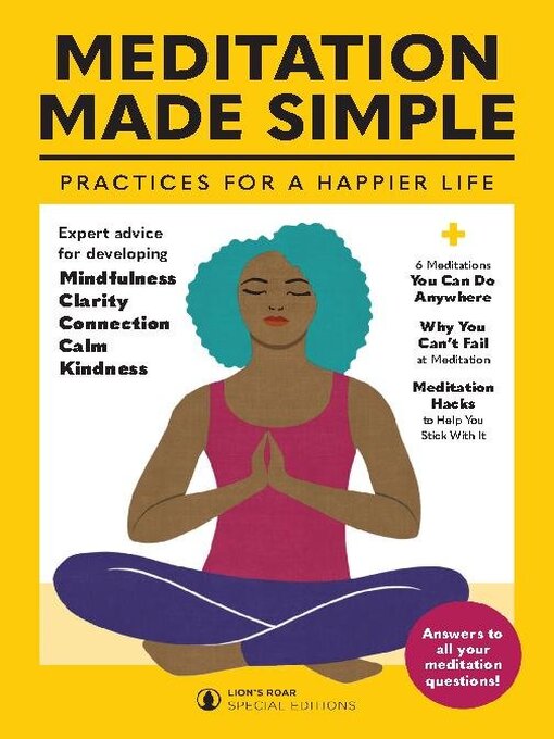 Title details for Meditation Made Simple by Lion's Roar Foundation - Available